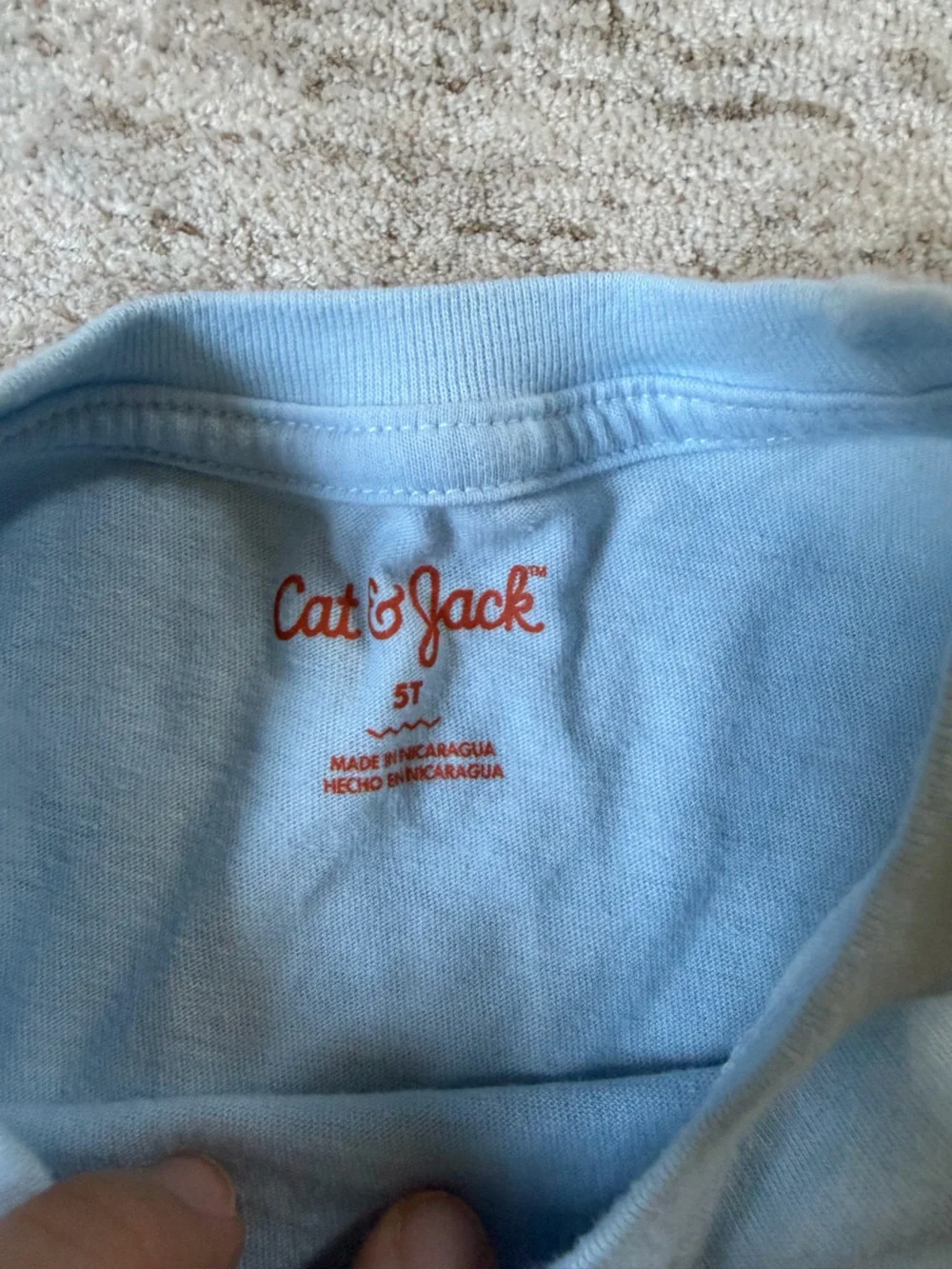 5T boys lot of 5 shirts - old navy cat and jack